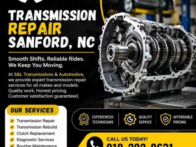 Transmission Repair Near Sanford NC: Common Problems, Causes & Solutions