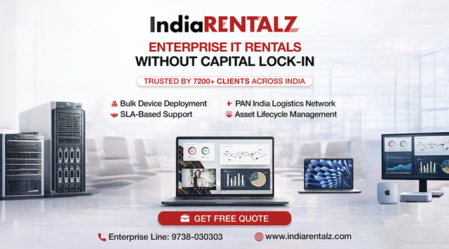 Laptop on Rent in Bangalore: A Flexible Solution for Students, Professionals and Businesses