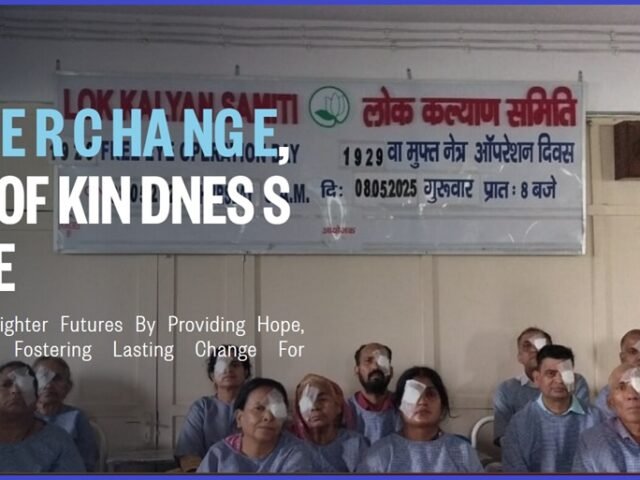 Social Service Organization in India for Free Cataract Surgery for Elders