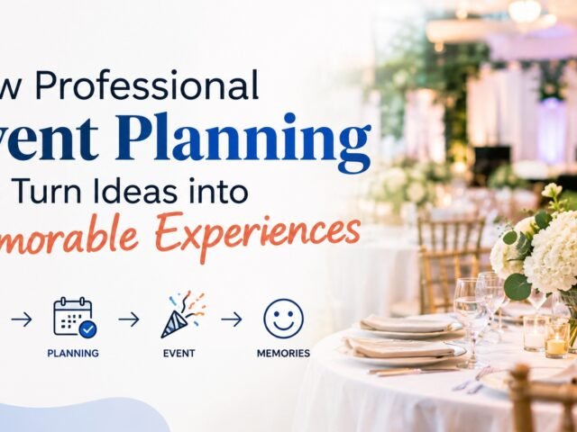 Transform Your Event Ideas into Unforgettable Experiences