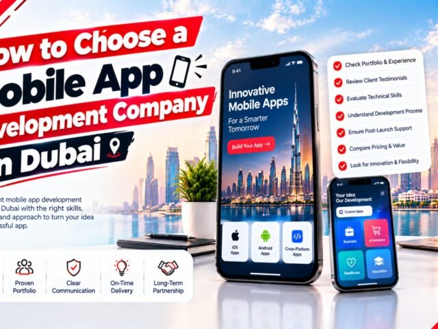 How to Choose a Mobile App Development Company in Dubai: 9 Checks Before You Hire