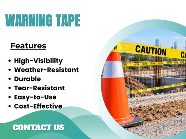 Warning Tape for Effective Hazard Identification